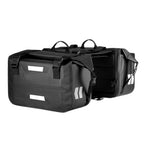 Alforjas Moto Impermeables 30 litros Negras de PVC