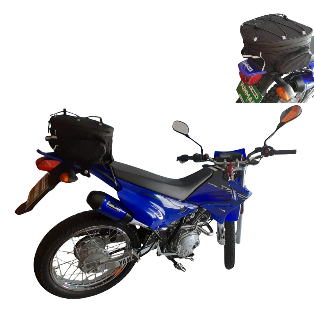 Bolso Impermeable Trasero Para Moto 18 Litros