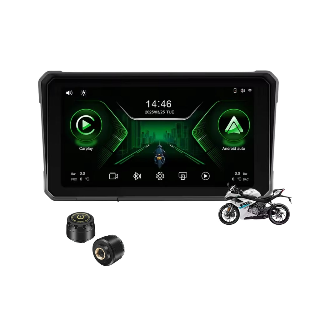 Pantalla multimedia de seis pulgadas Carplay y Android Auto