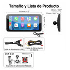 Pantalla Multimedia Moto 6.3 Táctil CarPlay Android Auto IP67