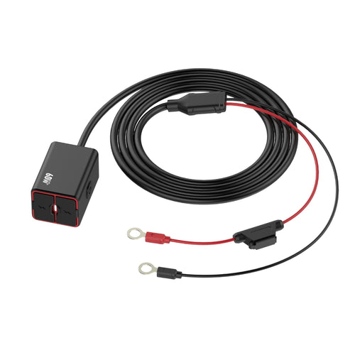 Cargador USB Rápido 60W PD3.0 QC3.0 Tipo-C Para Motocicleta