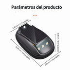 Luz Anticolisión Led Solar Recargable Moto Auto Con Remoto