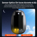 Luz Anticolisión Led Solar Recargable Moto Auto Con Remoto