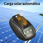 Luz Anticolisión Led Solar Recargable Moto Auto Con Remoto